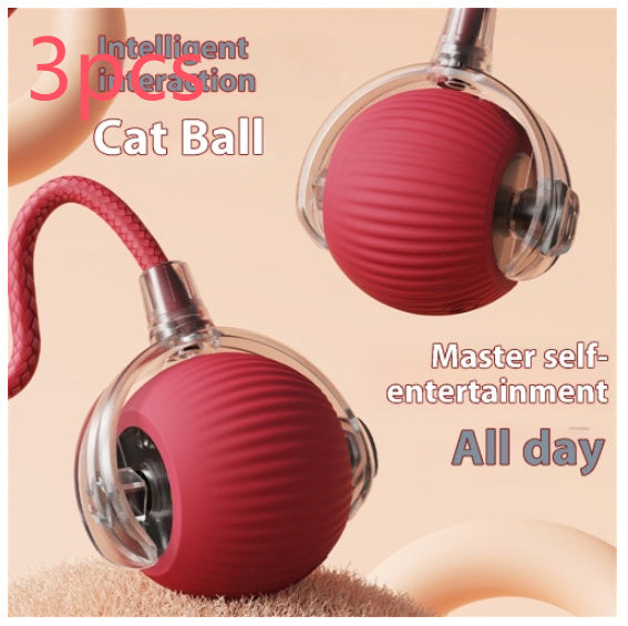 Interactive Cat Ball with Bird Sound