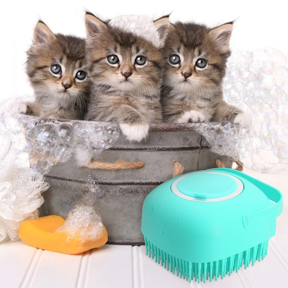 2-in-1 Silicone Scrubber Dispenser