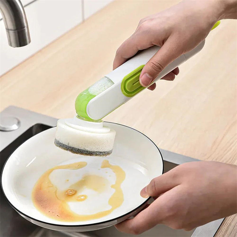 2-in-1 Soap Dispensing Dish Brush