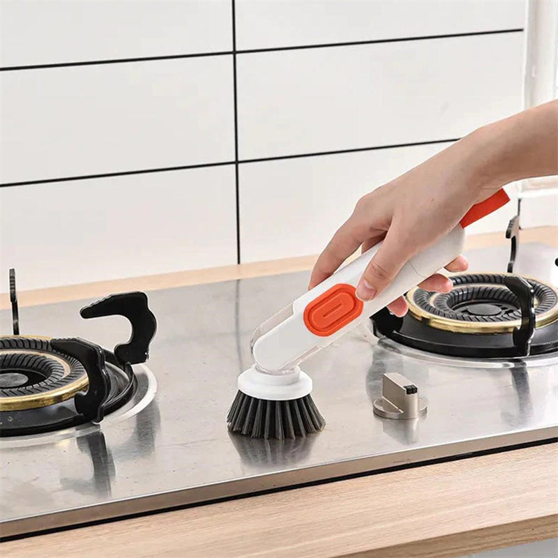 2-in-1 Soap Dispensing Dish Brush