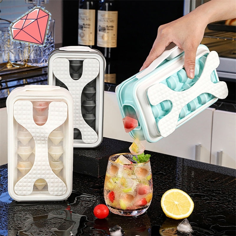 2-in-1 Ice Cube Tray & Water Bottle