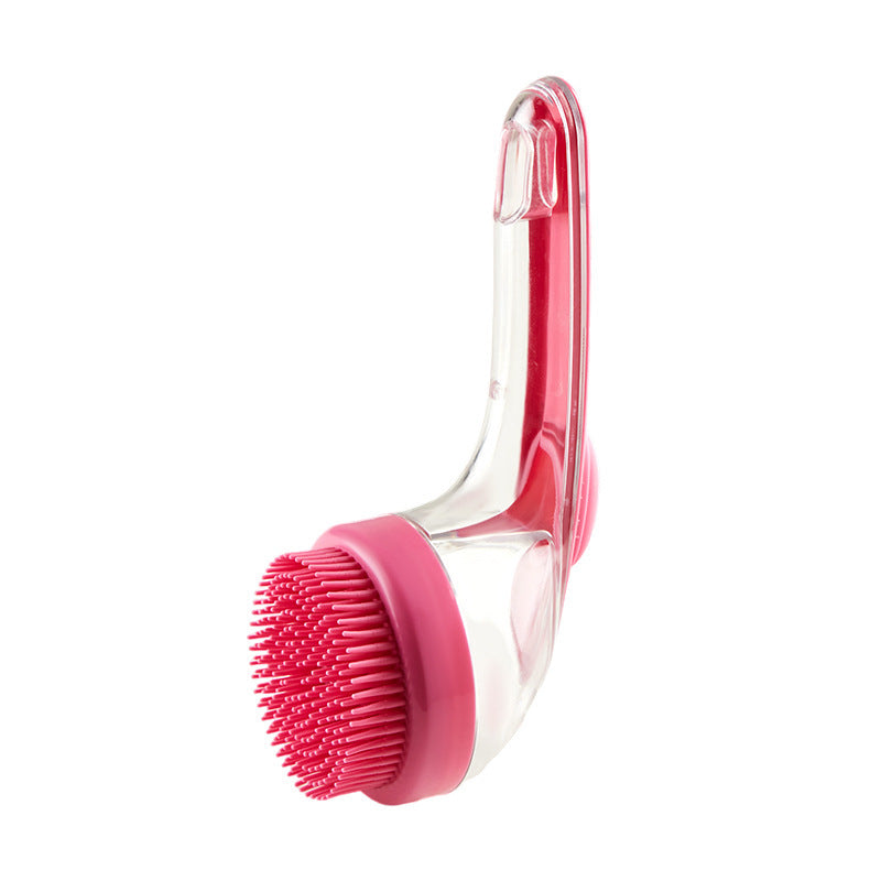 2-in-1 Long Handle Pet Bath & Grooming Brush