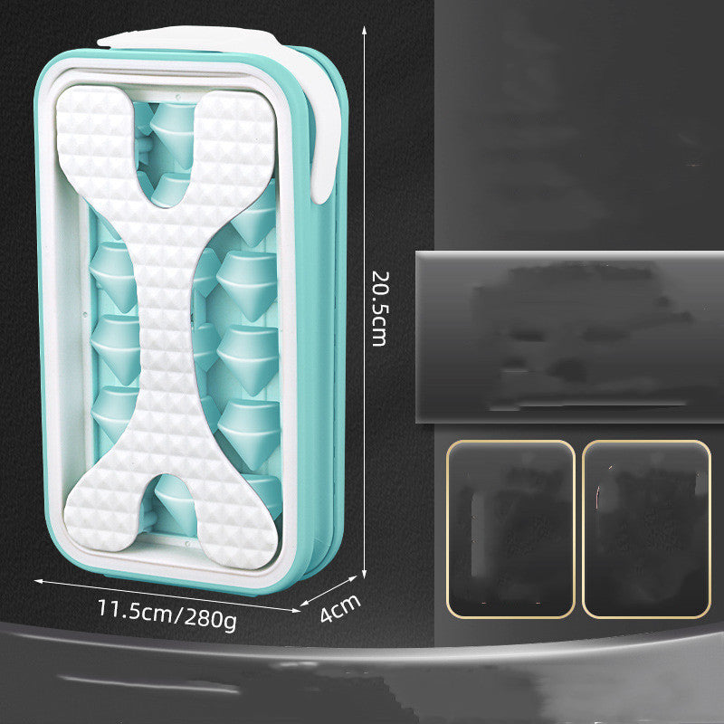 2-in-1 Ice Cube Tray & Water Bottle