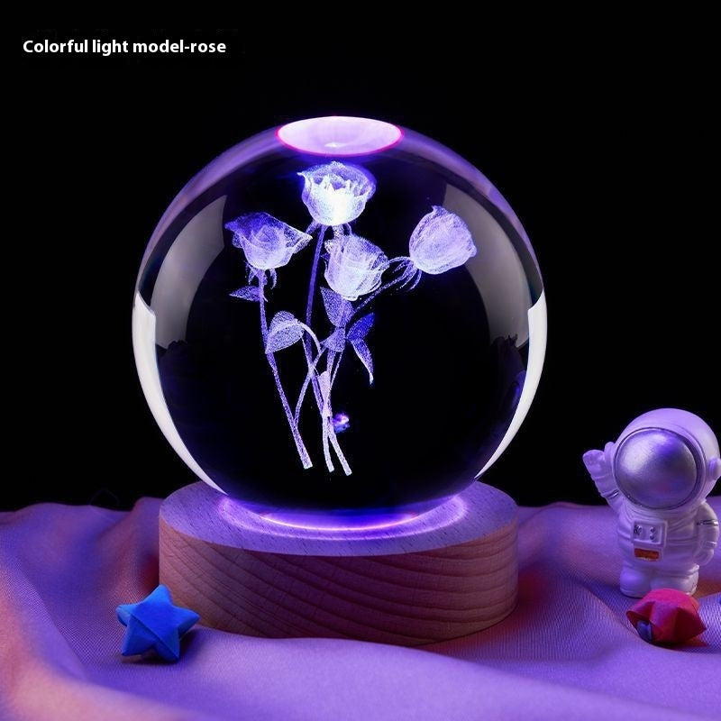 Crystal Ball Night Lamp