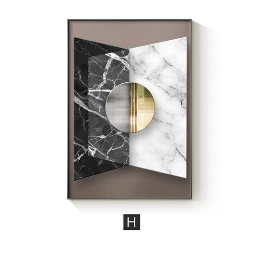 Abstract Geometric Wall Poster