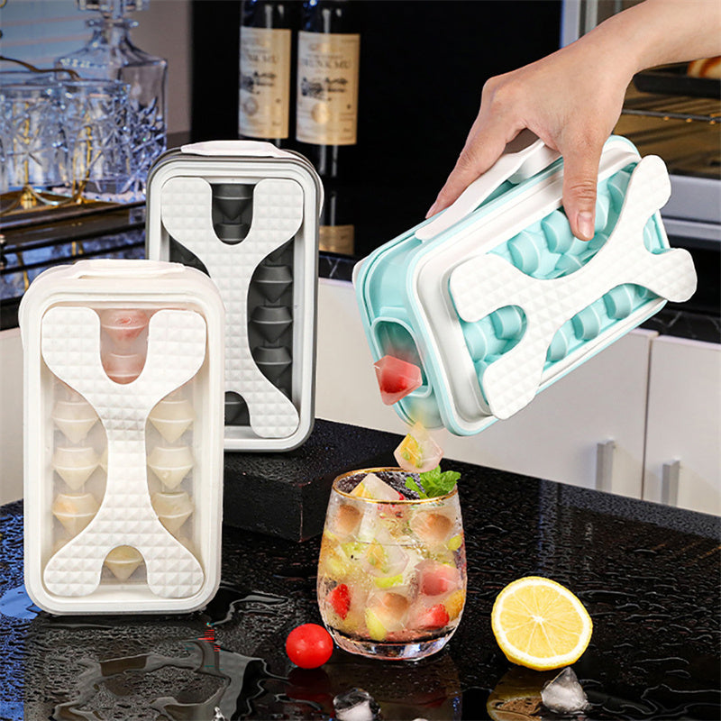 2-in-1 Ice Cube Tray & Water Bottle