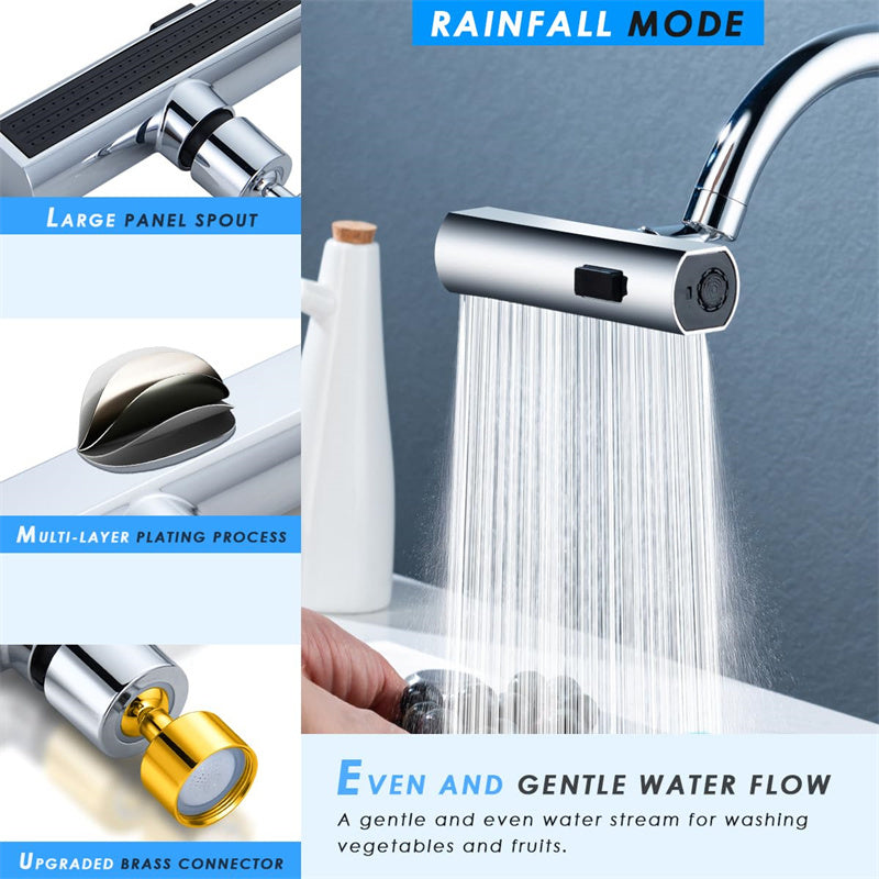 Multifunctional 3-in-1 Kitchen Faucet