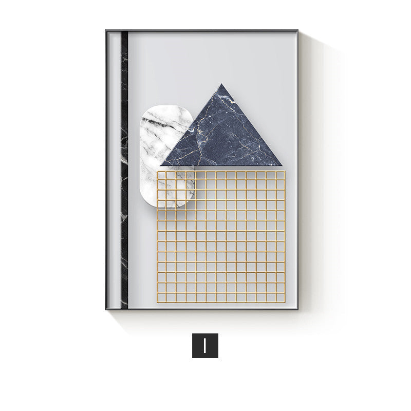Abstract Geometric Wall Poster
