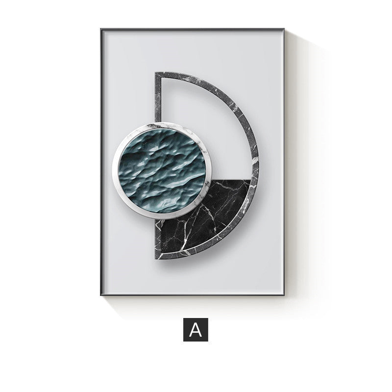 Abstract Geometric Wall Poster