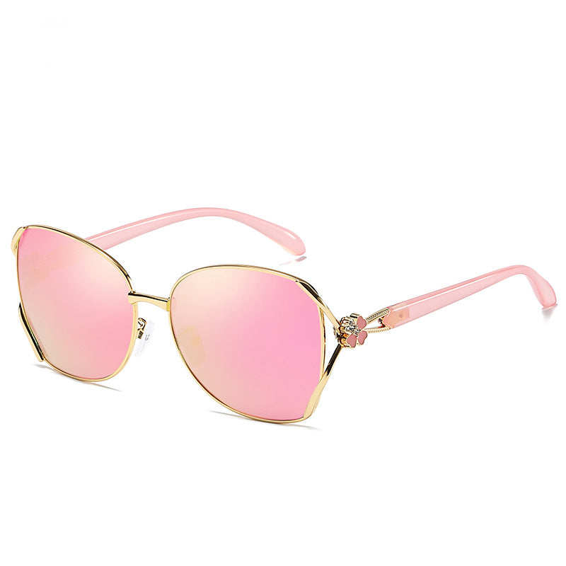 Ladies Polarized Sunglasses Fashion Sunglasses Anti-UV Polarized Glasses