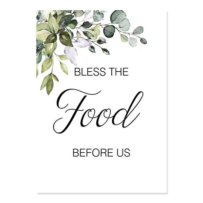 Minimal Food Family Love Wall Painting
