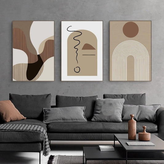 Spray Style Painting for Living Room