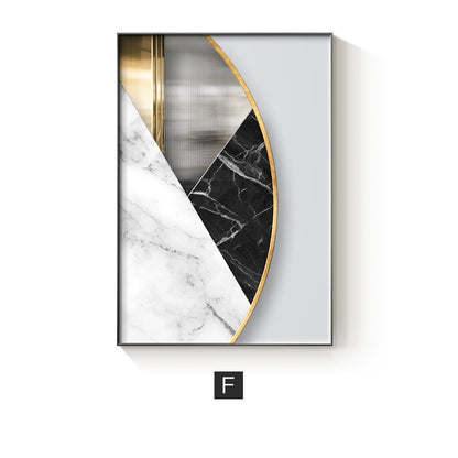 Abstract Geometric Wall Poster