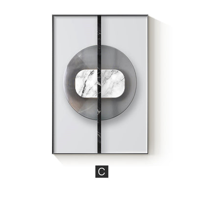Abstract Geometric Wall Poster